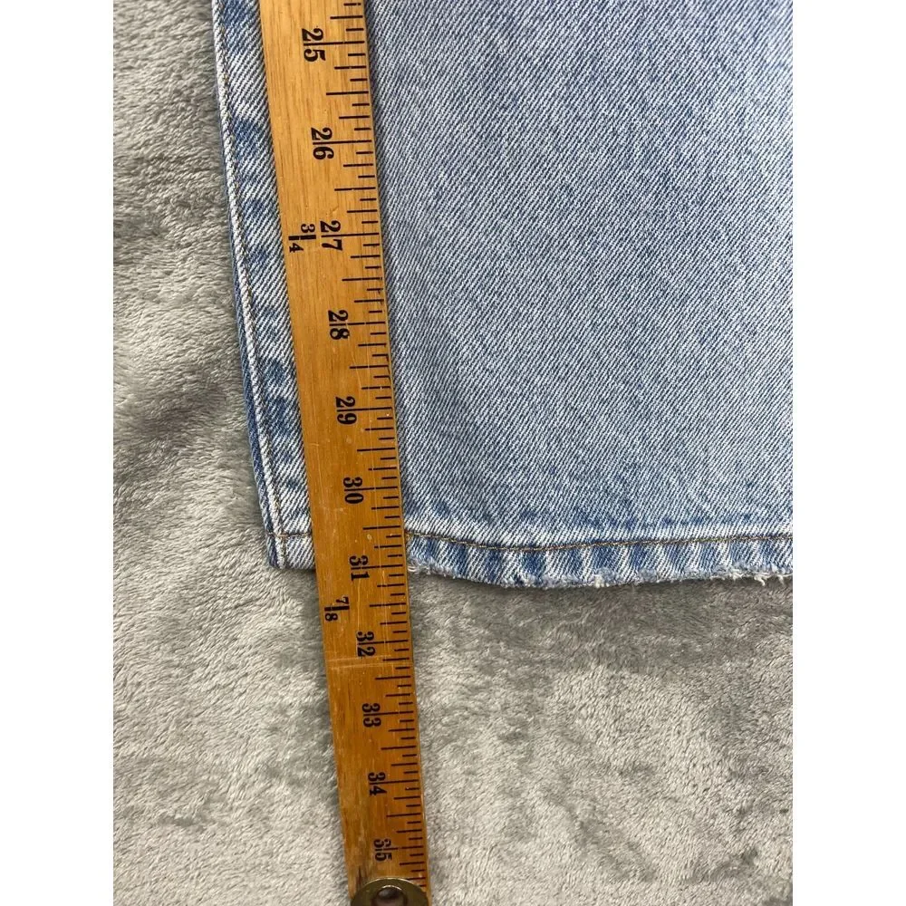 VTG Levi's 501 90s Men's Red Tab‎ Jeans 34x31 Distressed Y2K Denim